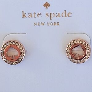 Kate Spade Spot The Spade Earrings NWOT